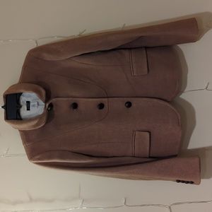 J. Crew Light Brown Wool Blazer, Size 8